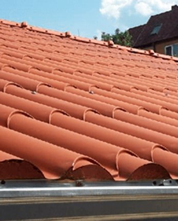 Panel metcoppo vista cerca techo